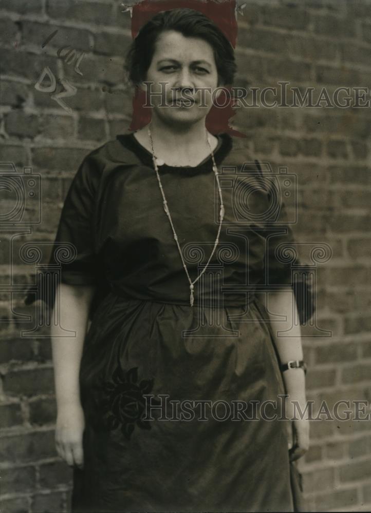1921 Press Photo Madame Frances Kolstor - Historic Images