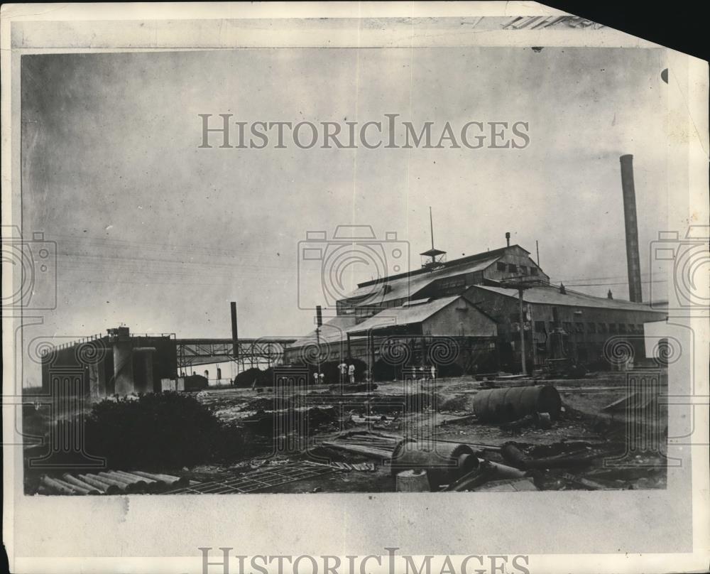1929 Press Photo of a sugar factory in Peru. - Historic Images
