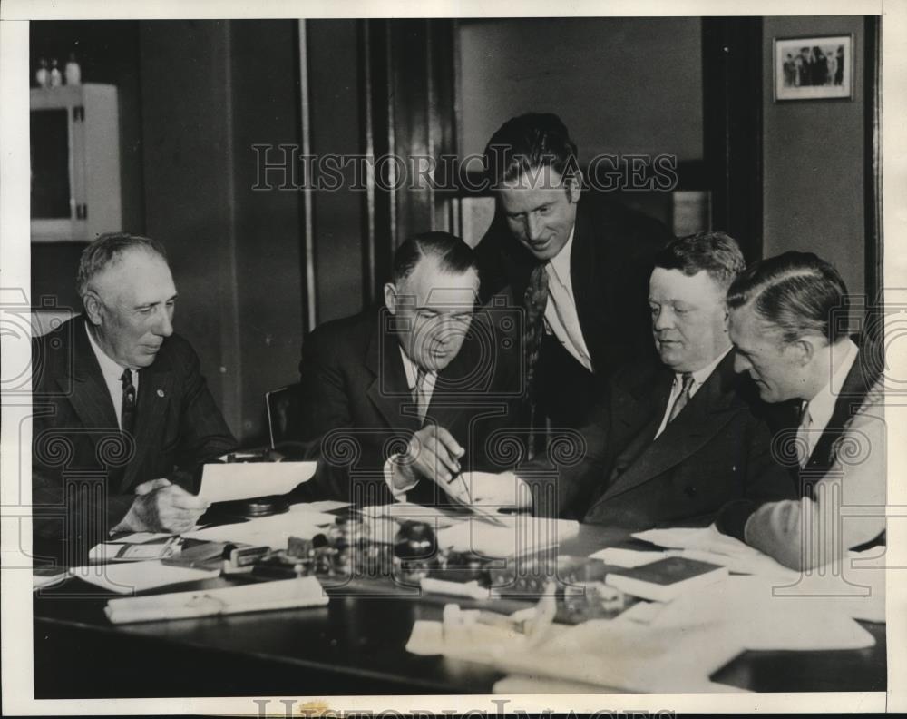 1932 Press Photo Organization to be Formed bu Veterans the Khaki Shirts - Historic Images