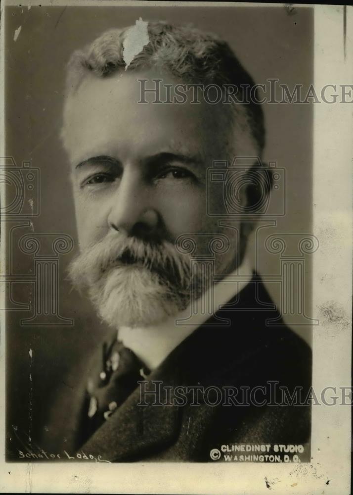 1927 Press Photo Republican leader in Senate Henry Cabot Lodge - Historic Images