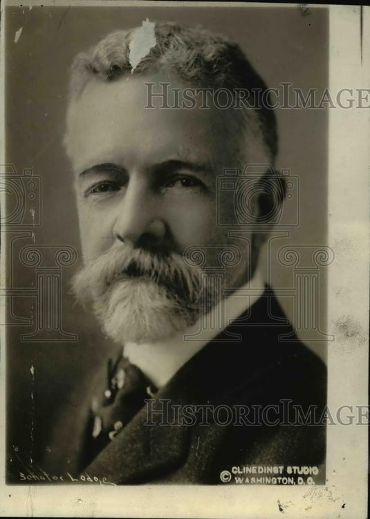 1927 Press Photo Republican leader in Senate Henry Cabot Lodge - Historic Images