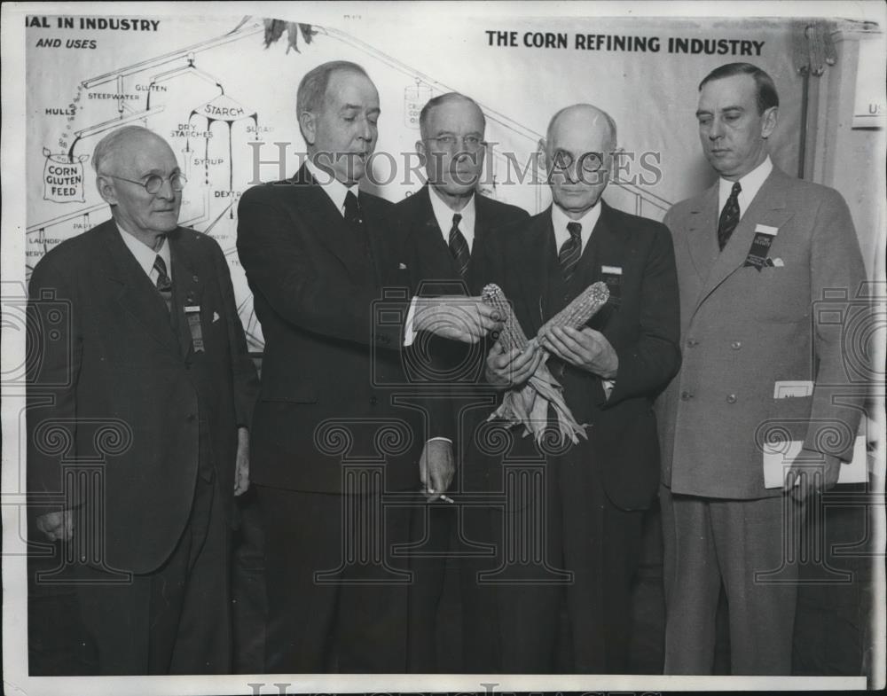 1933 Press Photo American Farm Bureau Federation Members Meeting - Historic Images