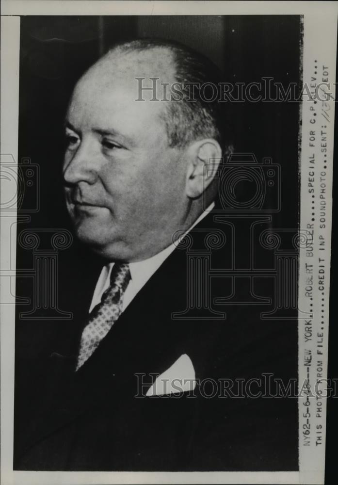 1948 Press Photo Robert Butler in New York - Historic Images