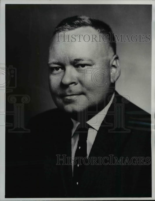 1952 Press Photo George Beebe Institute for International Order - Historic Images