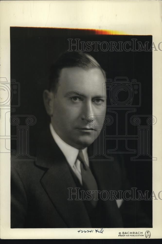 1937 Press Photo Benjamin Fairless pres. of US Steel Corp - Historic Images