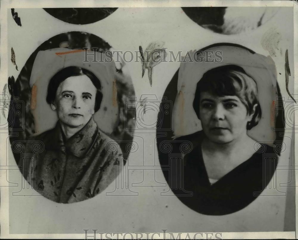 1931 Press Photo Vladimir Brunovsky&#39;s Wife and Sister - Historic Images