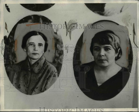 1931 Press Photo Vladimir Brunovsky's Wife and Sister - Historic Images