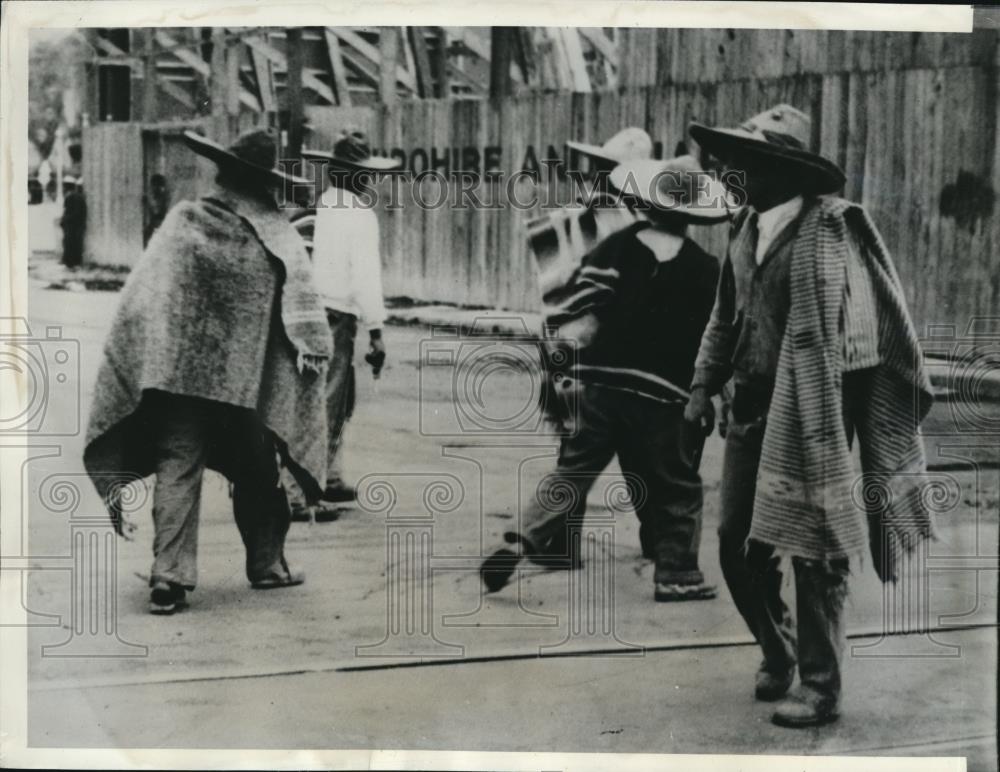 1940 Press Photo Bloodshed In Mexico City After Cardenas Endorse Camacho - Historic Images