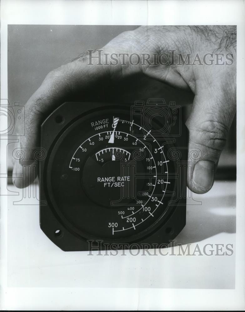 1965 Press Photo Westinghouse Radar Indicator - Historic Images