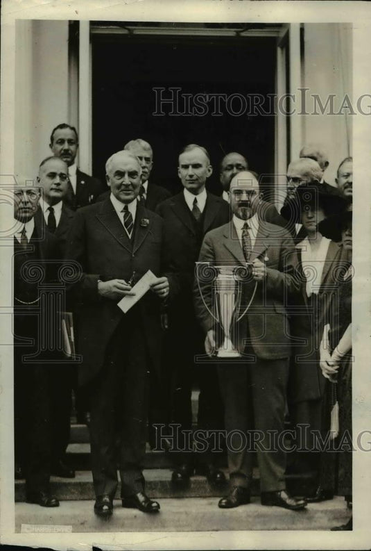 1921 Press Photo Dr FW Ballou superintendent of DC schools - Historic Images