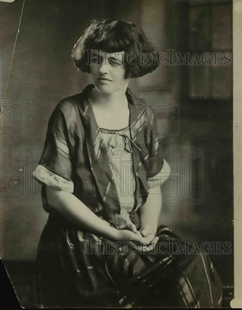 1926 Press Photo Anne Brown Ada Oklahoma - Historic Images