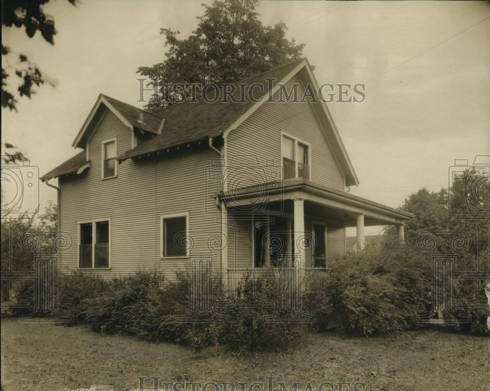 1921 Press Photo Home of Lt Colonel A.V. Smith Washington Illinois - Historic Images