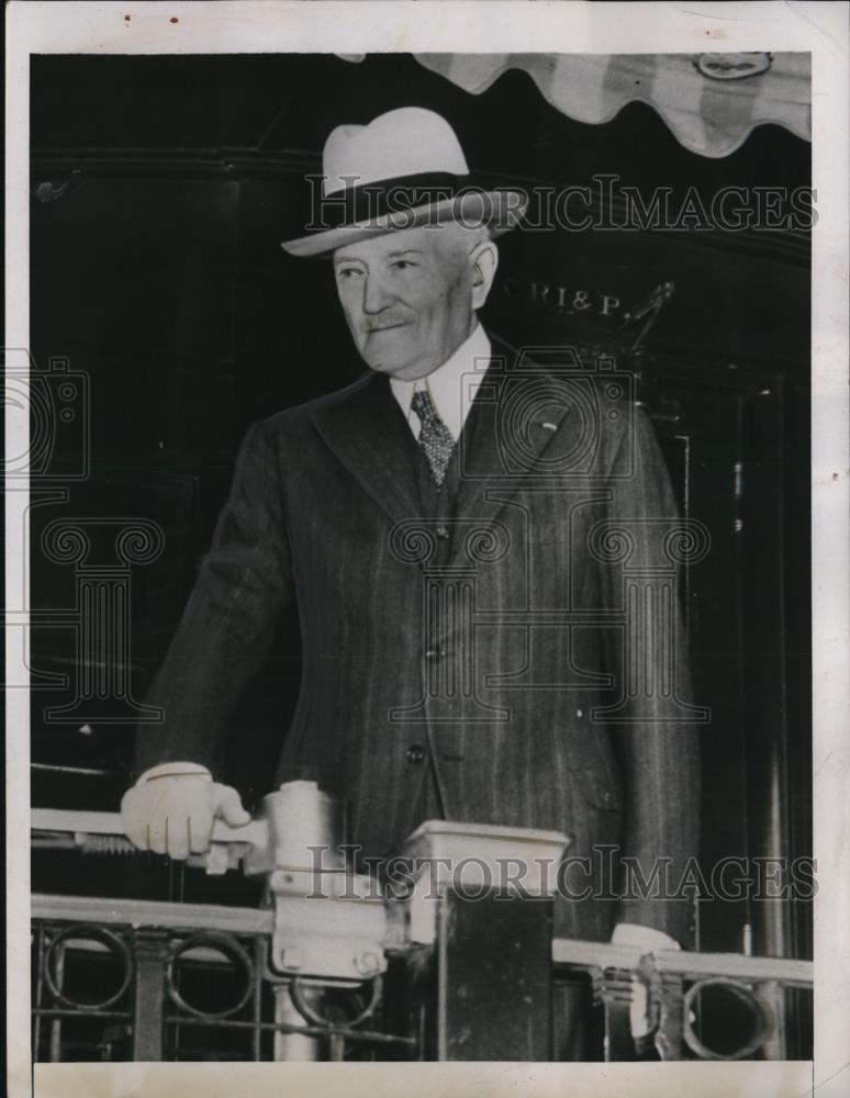 1939 Press Photo General John J. Pershing at Age 78 - Historic Images