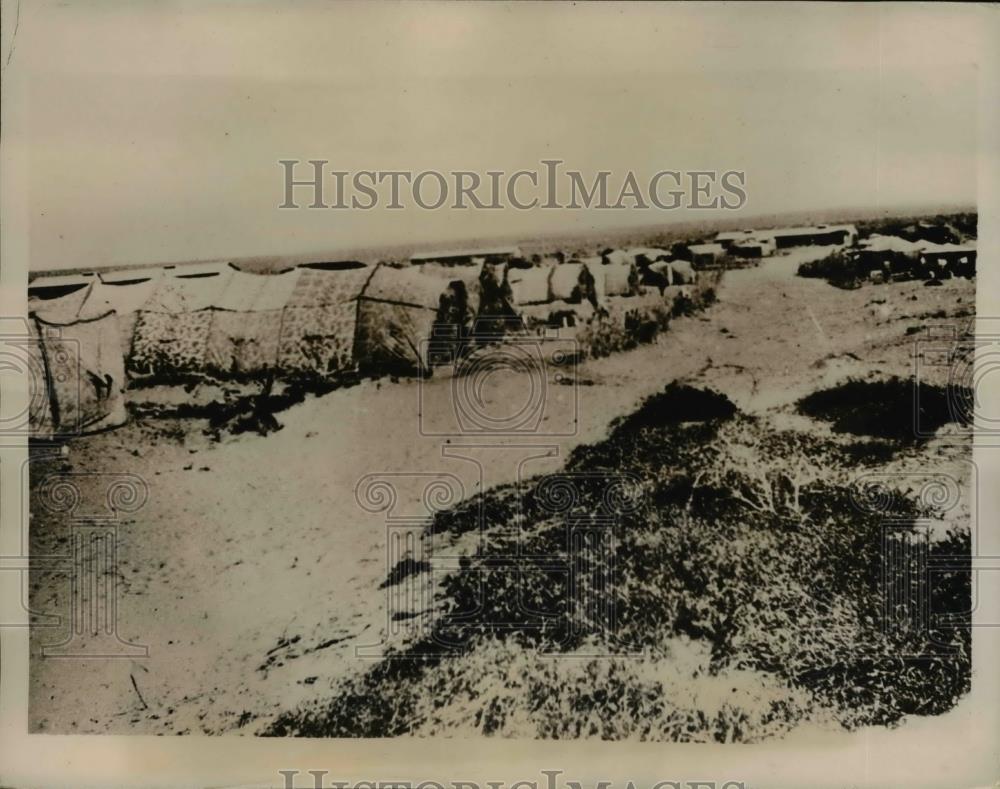 1935 Press Photo After Capture of Aduwa Italian Encampment - Historic Images