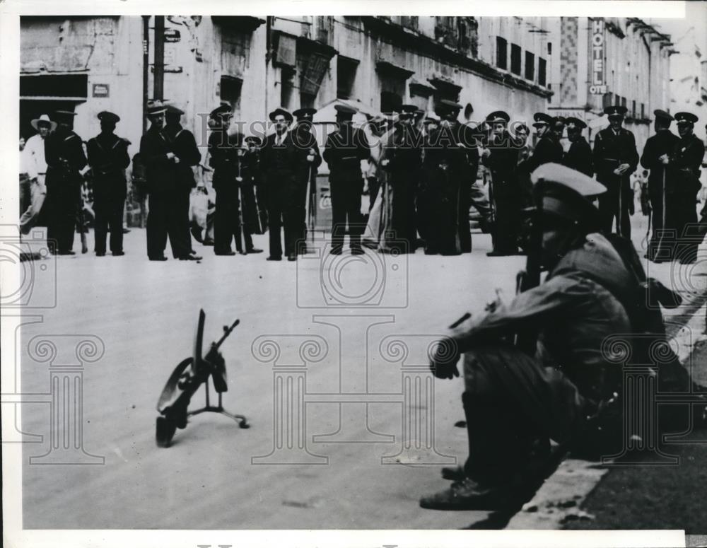 1940 Press Photo Mexico City, extreme caution vote counting by government - Historic Images