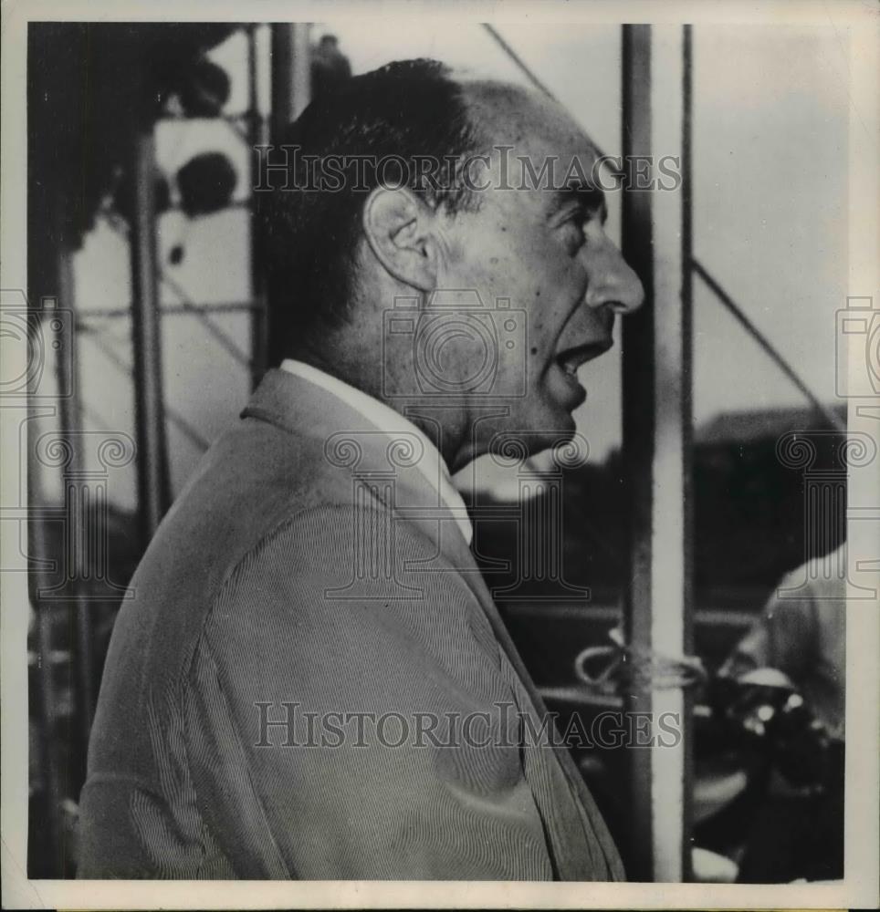 1952 Press Photo of Illinois Governor Adlai E. Stevenson. - Historic Images