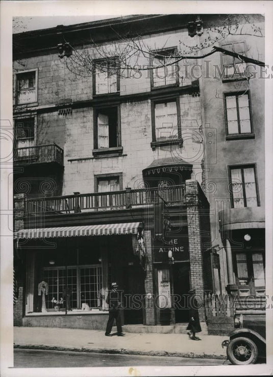 1936 Press Photo The Alpine Hotel in Montreal, Canada - Historic Images