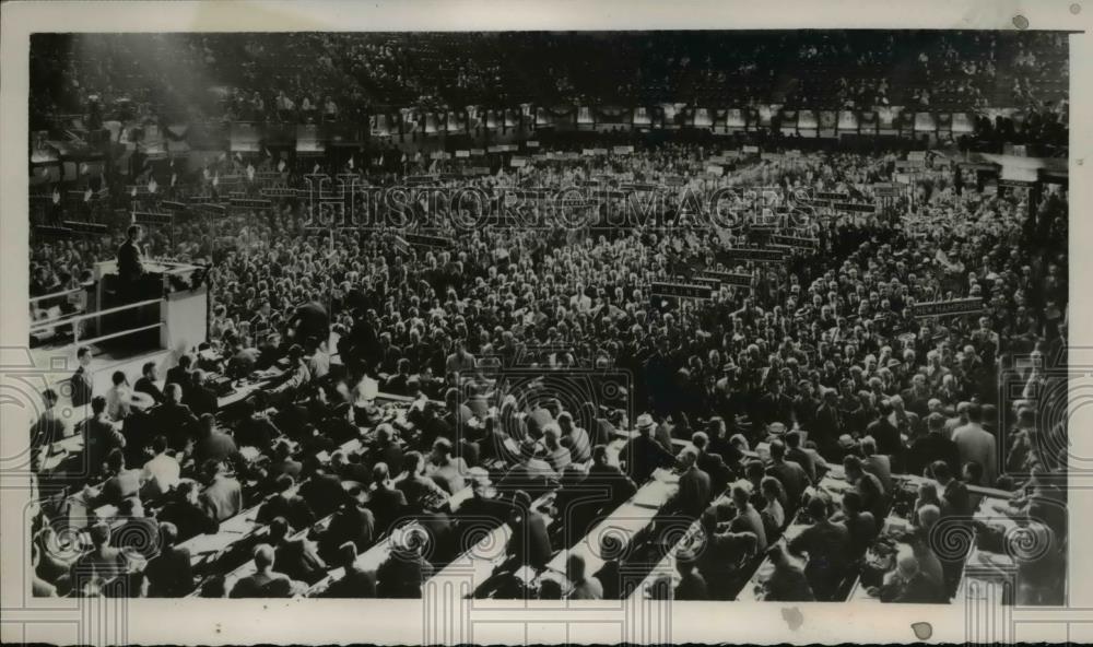 1940 Press Photo Chairman John D. M. Hamilton Addresses Assembly - nee15724 - Historic Images