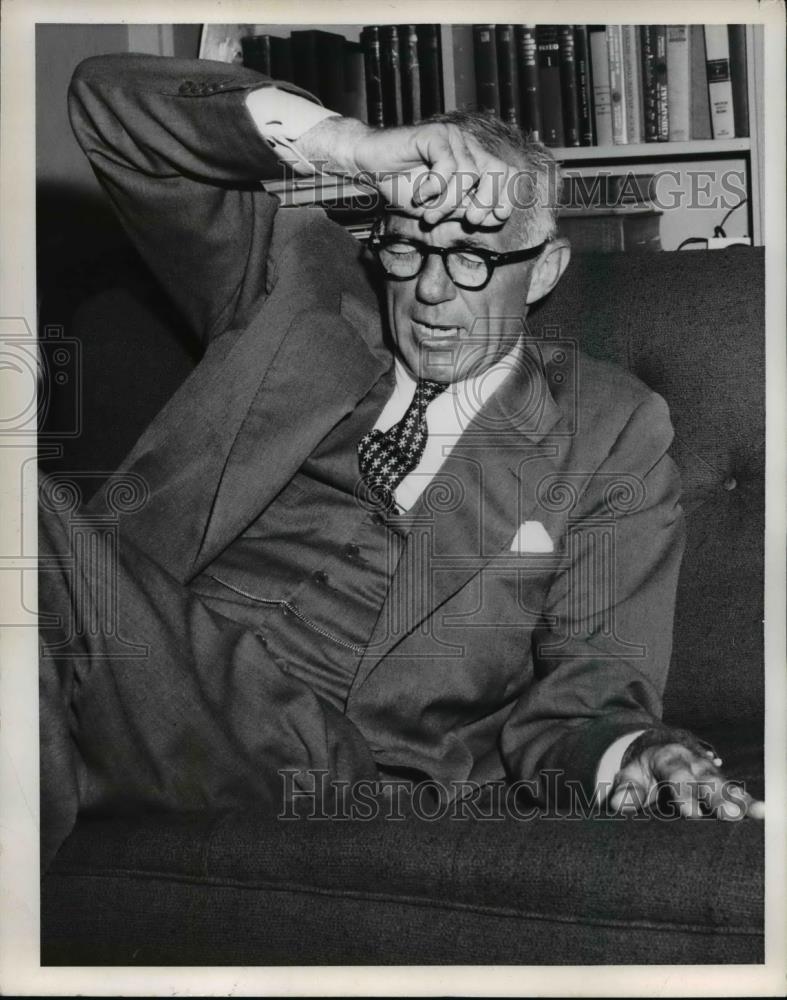 1955 Press Photo Dr Benjamin Spock - nee14537 - Historic Images