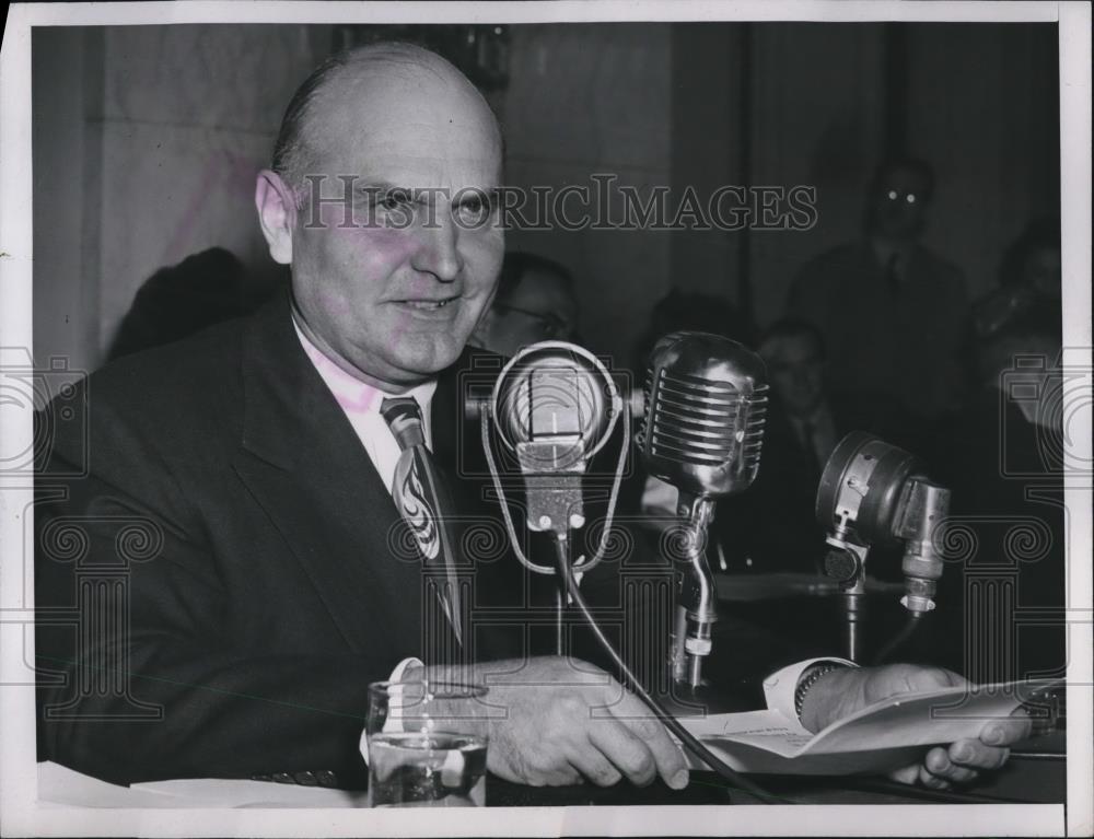 1947 Press Photo Senator Ira Eaker Former Deputy Commander of the AAP - Historic Images