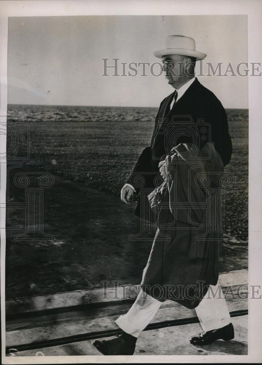 1937 Press Photo John Gilnan D'Arcy Paul of Baltimore Businessman - nee11116 - Historic Images