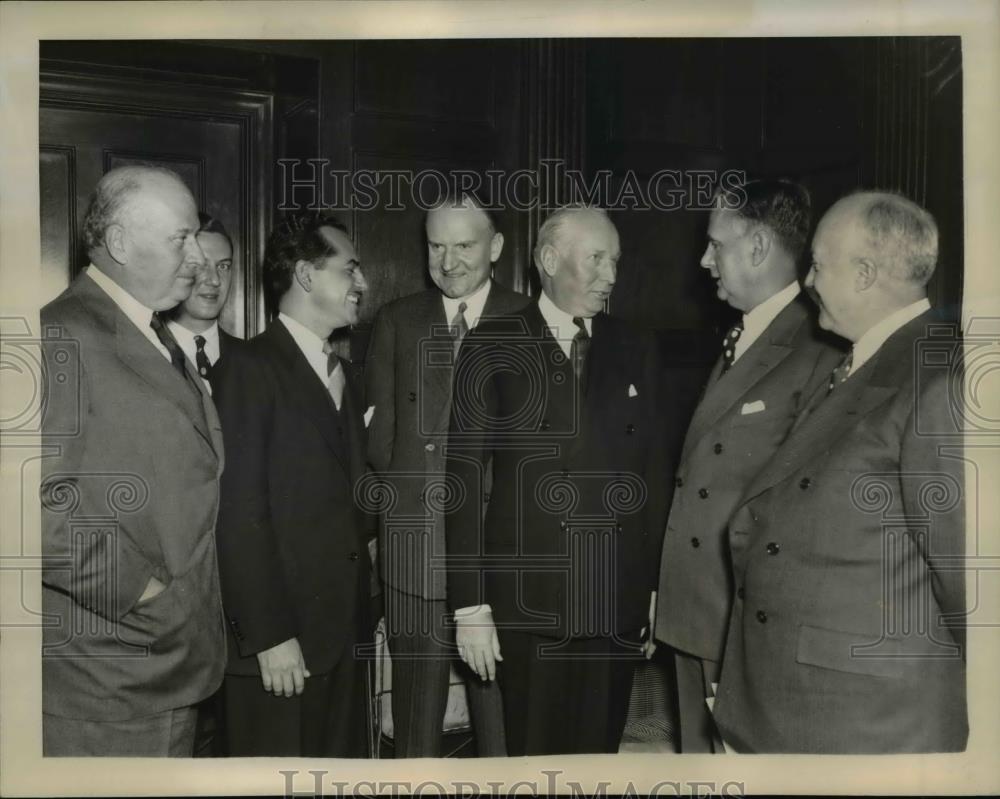 1939 Press Photo Sec of Commerce at Latin American Tourist Trade Development - Historic Images