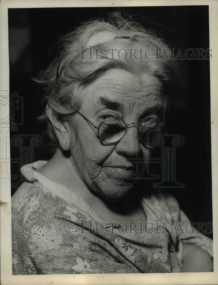 1936 Press Photo Mrs. Teresa Draa of Auburn Avenue - nee16494 - Historic Images