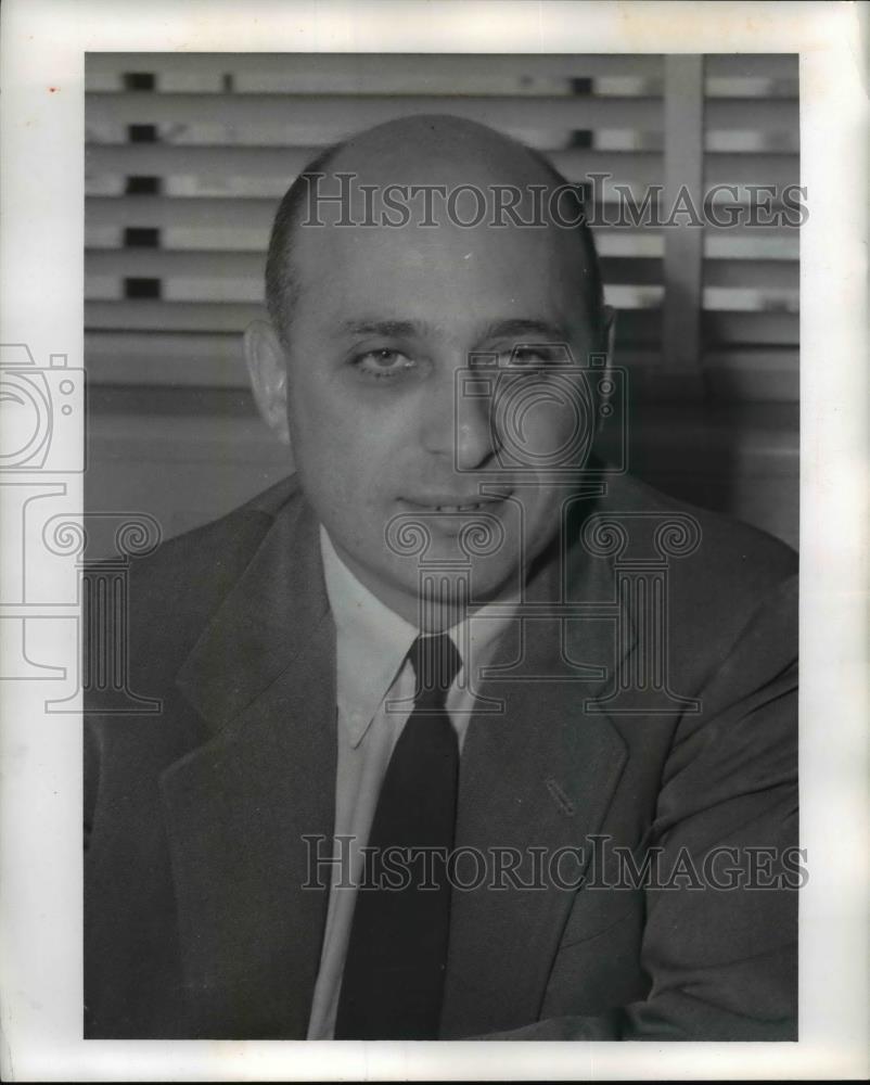 1960 Press Photo Dr. Lester Breslow California Department of Public Health - Historic Images