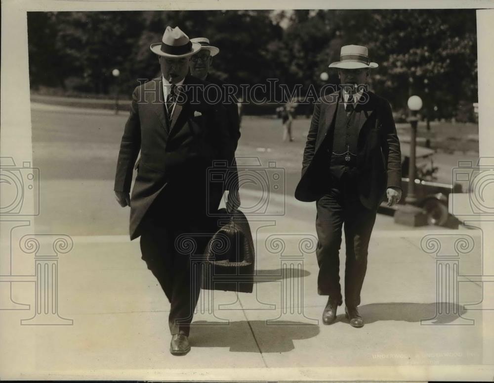 1926 Press Photo Thomas Watson & M Parrason Philadelphia ward leader - nee16438 - Historic Images
