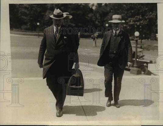 1926 Press Photo Thomas Watson & M Parrason Philadelphia ward leader - nee16438 - Historic Images