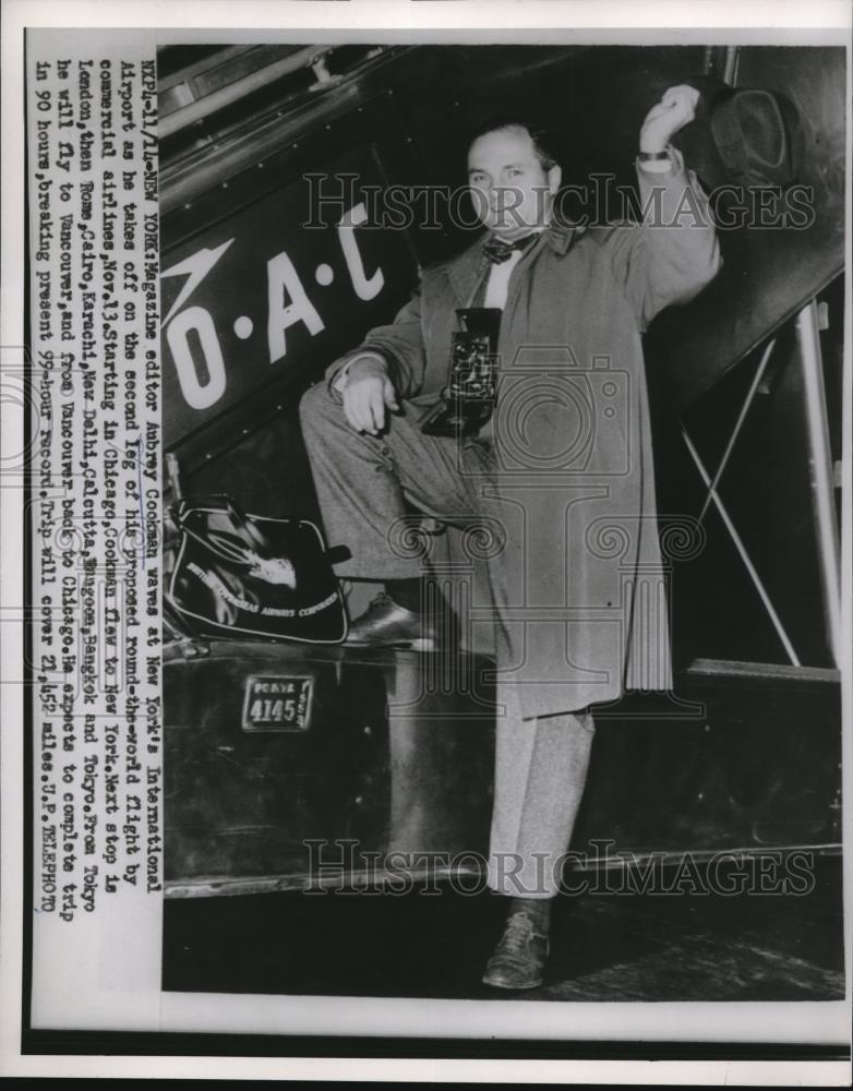 1953 Press Photo of Aubrey Cookman - nee13205 - Historic Images