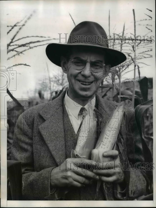 1946 Press Photo Lloyd Cornwall, cptain in the AEF - nee15178 - Historic Images