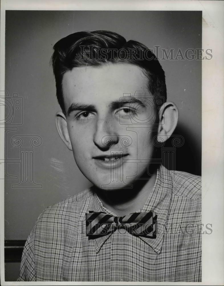 1954 Press Photo Justin Kelly from St. Joseph High School - nee15624 - Historic Images