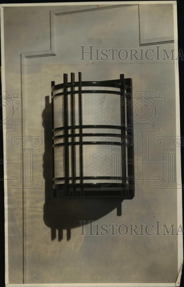 1932 Press Photo A unique design of Bon Bori Lantern - Historic Images