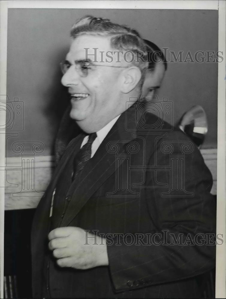 1941 Press Photo Patrick Cullen convicted in the Building Trust Case - Historic Images