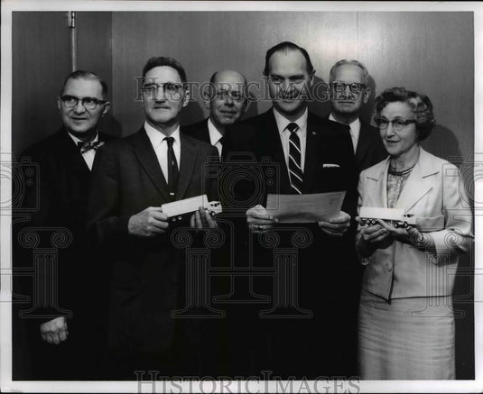 1965 Press Photo H,J. Nave President of White Trucks - Historic Images