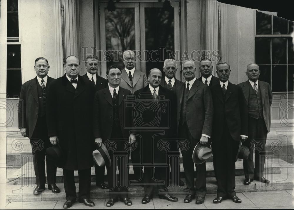 1923 Press Photo Great LakesSt Lawrence river commission Hammil,Shafer - Historic Images