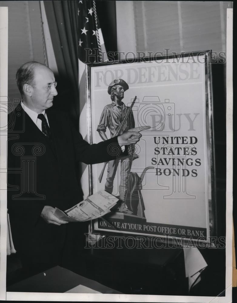 1941 Press Photo Secretary of the Treasury Henry Morgenthau - Historic Images