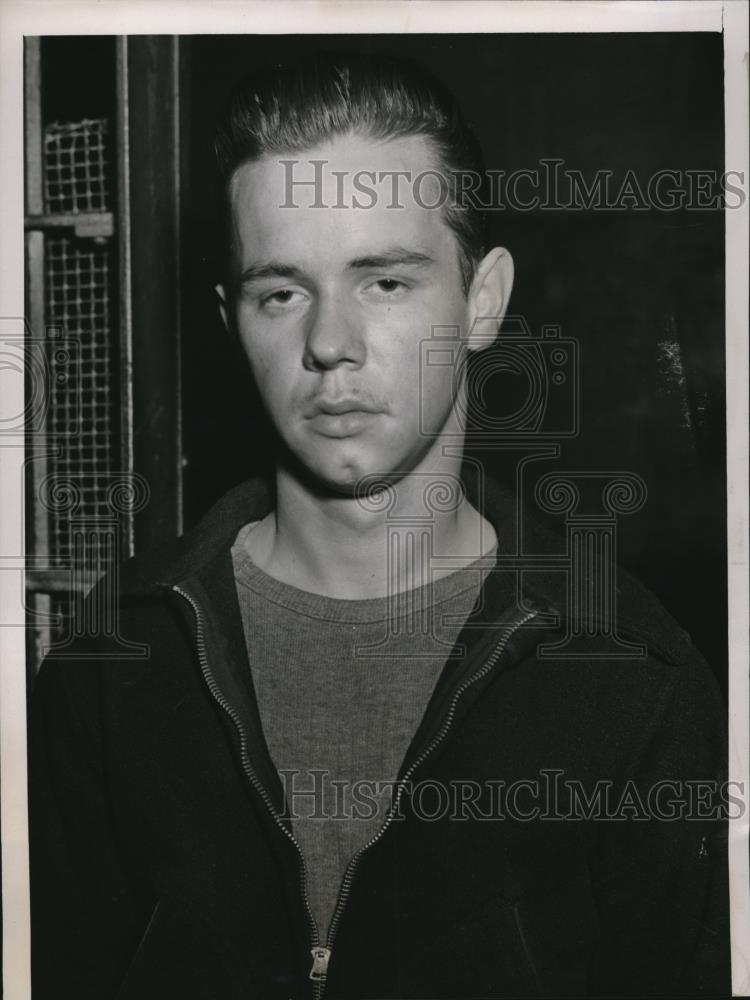 1938 Press Photo Charles Grelesmer arrested for kidnapping a Chicago woman - Historic Images