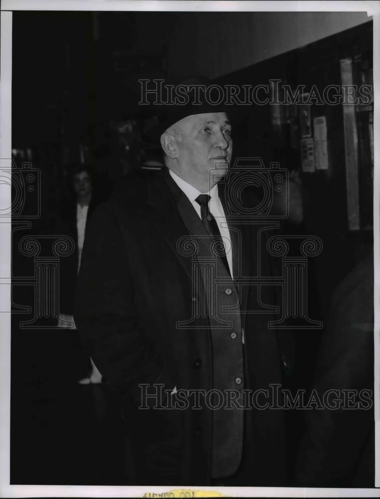 1962 Press Photo Peter Chacharis Brother of Mayor of Gary Indiana - Historic Images