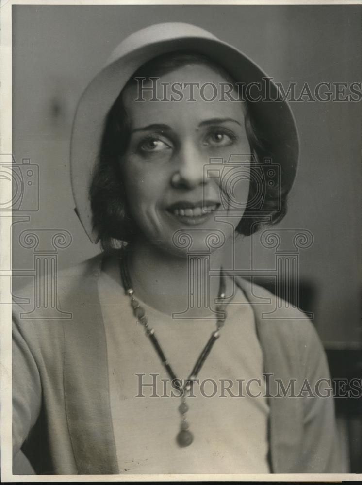 1931 Press Photo Mrs Fern Seyril Sidt Atty Office - Historic Images