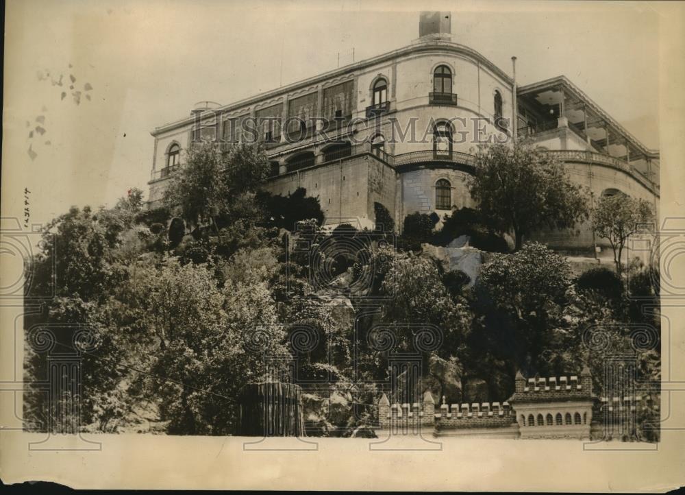 1926 Press Photo The Residence of President Calles of the Mexican Republic - Historic Images