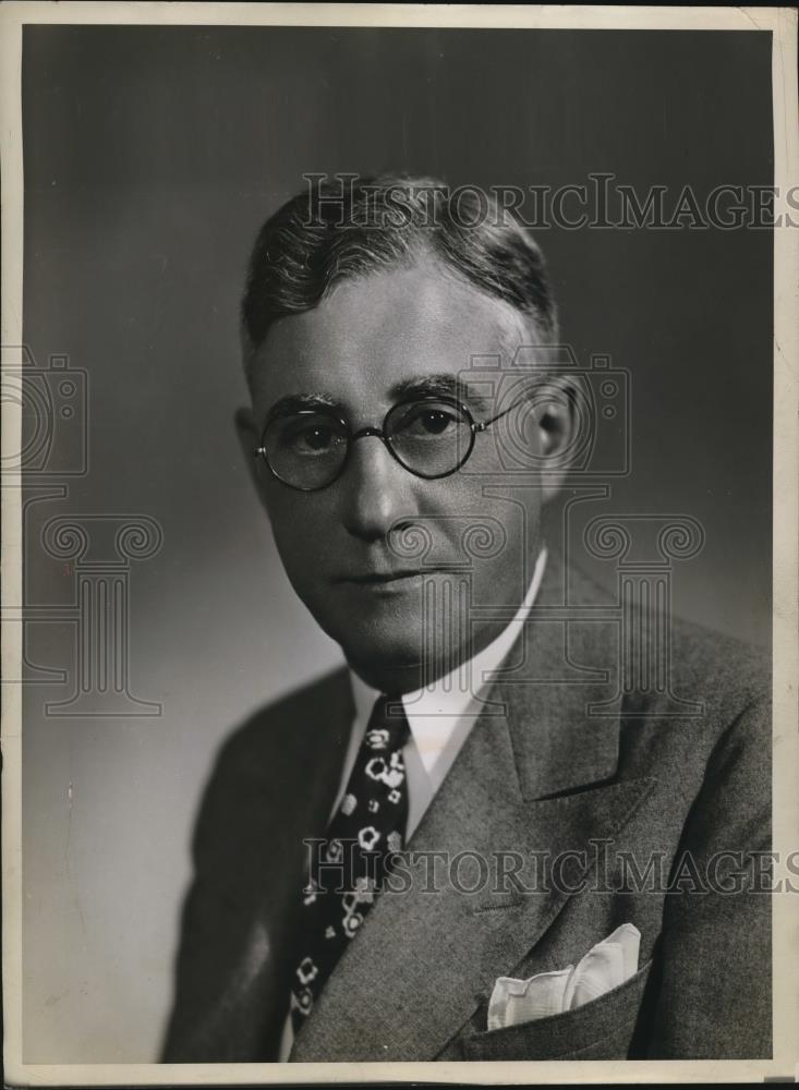 1942 Press Photo A.H. Ferbert, President Pittsburgh Steamship Company - Historic Images