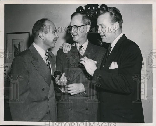 1960 Press Photo Ned Mills, Joe Minton & Richard Johnson - Historic Images