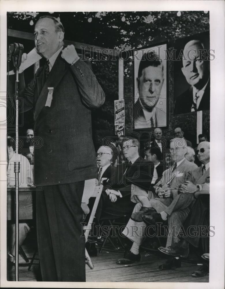 1951 Press Photo Scott Lucas - Historic Images