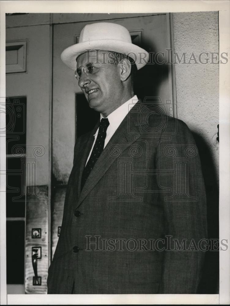 1939 Press Photo Secretary of the Treasury Henry Morgenthau at the White House - Historic Images