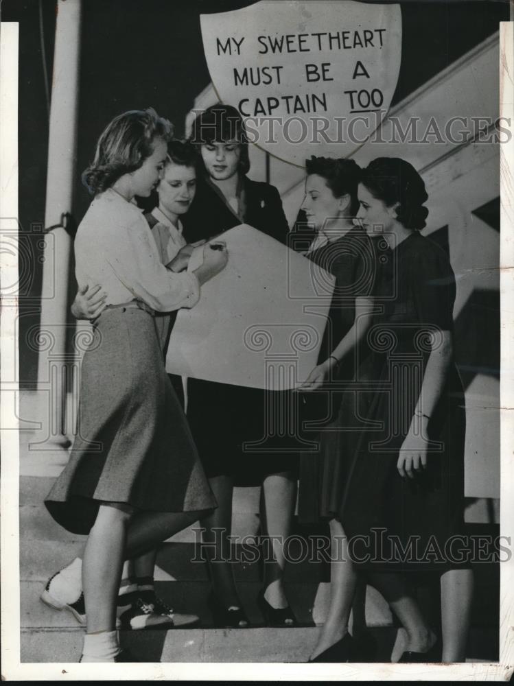 1940 Press Photo Elliot Roosevelt's, rebecca McCall, Zell Armer & Lisbeth Maples - Historic Images
