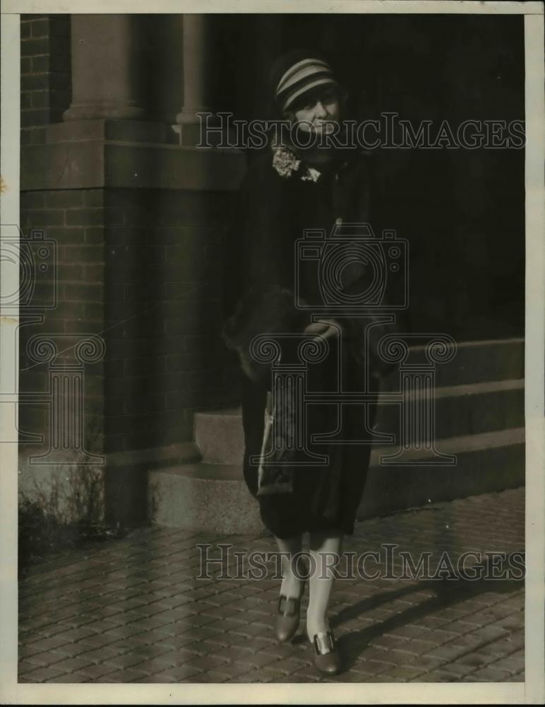 1927 Press Photo Mrs. William Borah - Historic Images