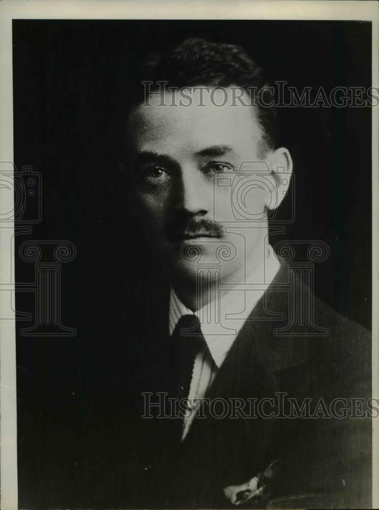 1927 Press Photo Prof. J.G. Drummond, Vice-dean of Medical Science University - Historic Images