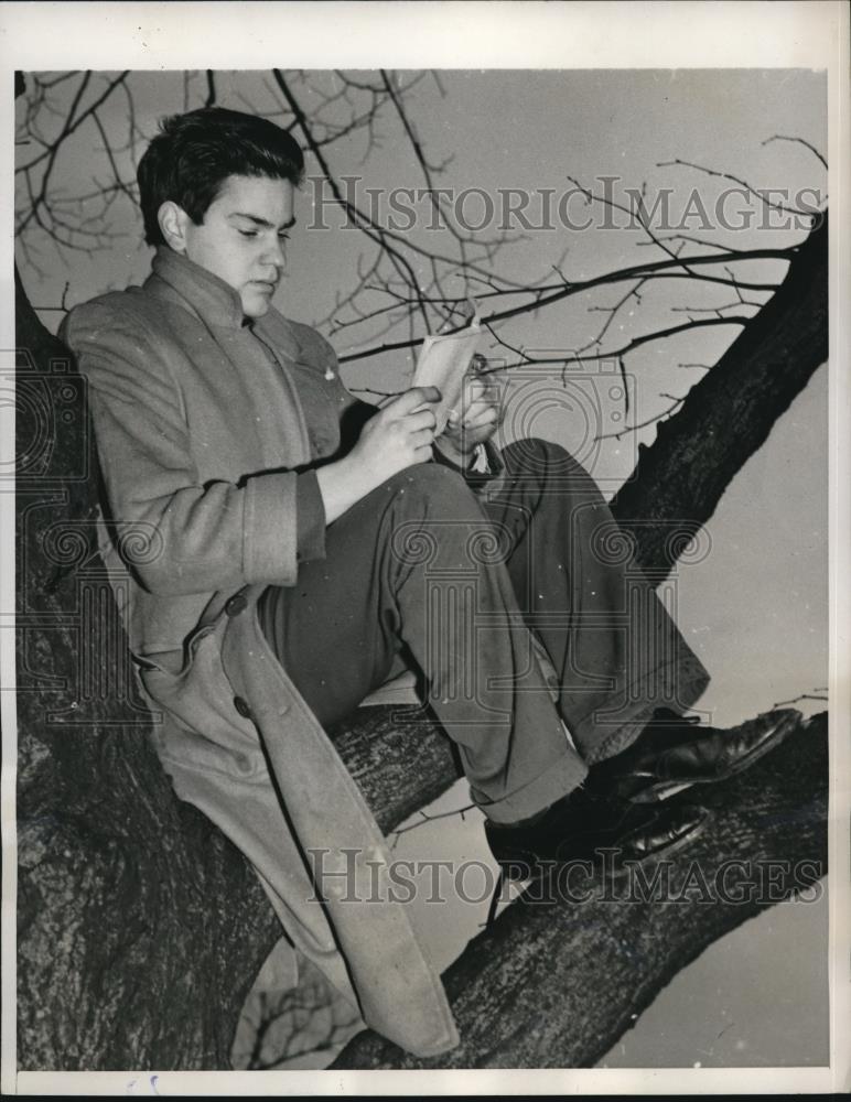 1940 Press Photo Haywood Stuart Kirby, Harvard freshman student - Historic Images